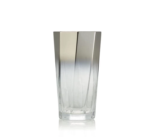 Kim Seybert DRINKWARE HELIX SILVER GLASSWARE 5 Kim Seybert DRINKWARE HELIX SILVER GLASSWARE