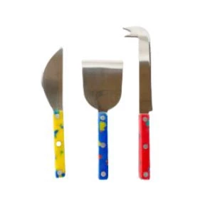 Fredericks & Mae SERVING FIESTA CHEESE KNIFE SET 1 Fredericks & Mae SERVING FIESTA CHEESE KNIFE SET