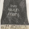 A Soft Idea LIVE LAUGH MAHJ THROW | DOTTI DOTS | GREY THE HOME