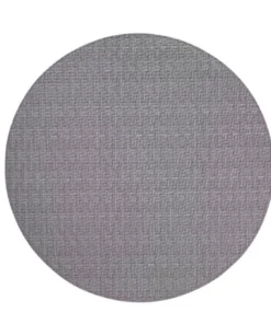 Bodrum WICKER EASY CARE PLACEMAT | ROUND | GREY
