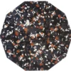 THE TABLE TERRAZZO PLACEMAT | BLACK | TISCH NEW YORK