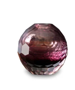 Beatriz Ball THE HOME FACETED BUD VASE | AMETHYST | ROUND