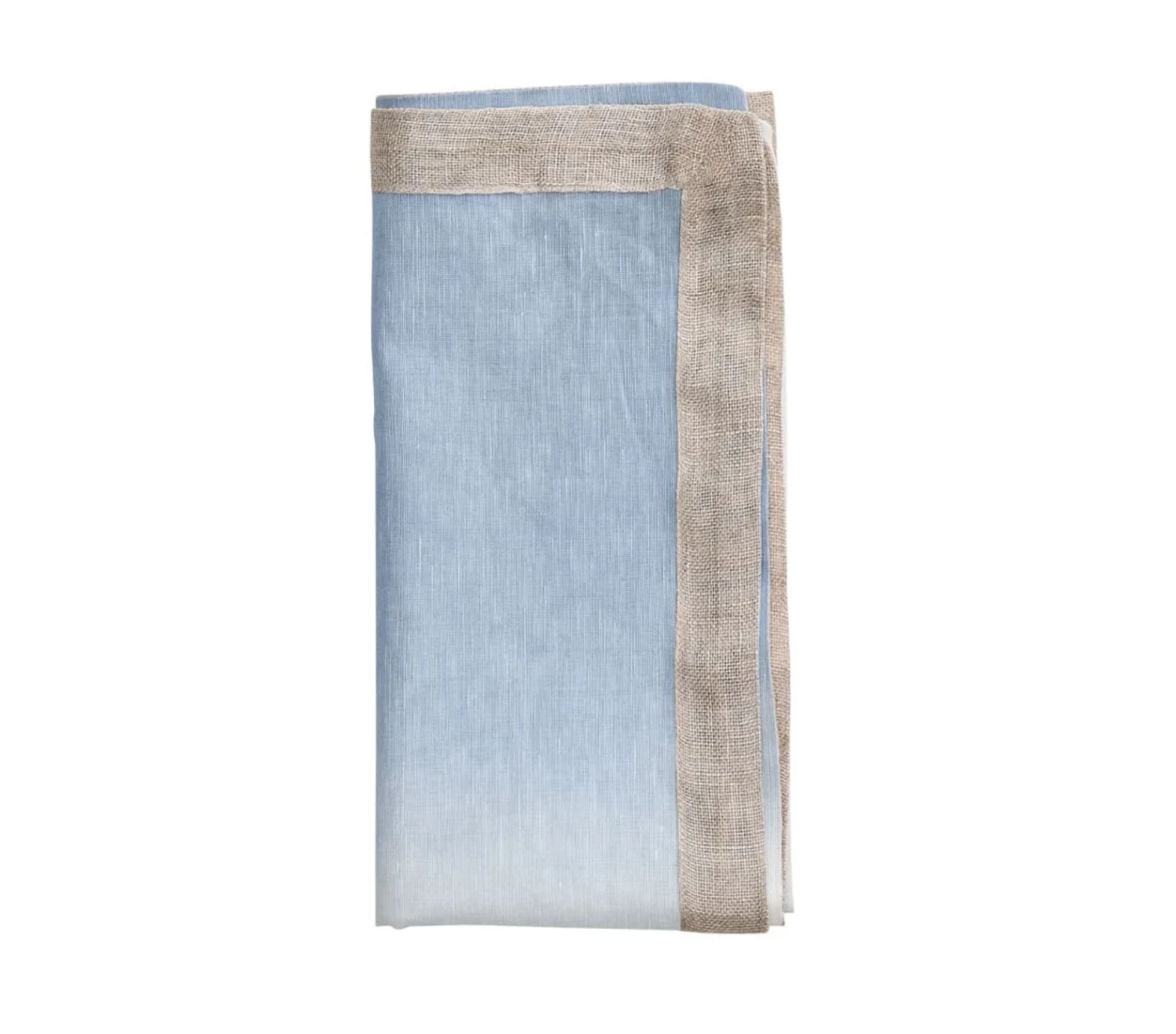 Kim Seybert DIP DYE NAPKIN PERIWINKLE 3 Kim Seybert DIP DYE NAPKIN PERIWINKLE