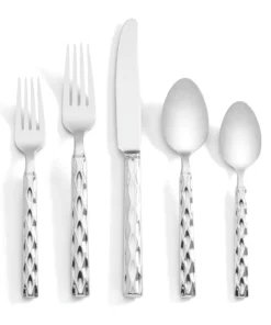 Michael Wainwright TRURO FLATWARE 5PC SET | PLATINUM 5 Michael Wainwright TRURO FLATWARE 5PC SET | PLATINUM