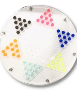 Luxe Dominoes NEON CHINESE CHECKERS GAMES & GADGETS