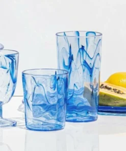 TarHong SWIRL AEGEAN ACRYLIC DRINKWARE COLLECTION