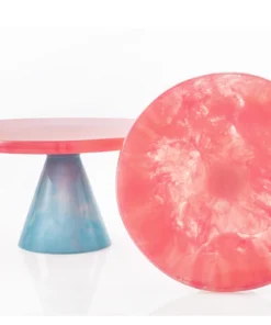 Lily Juliet RESIN TWO TONE CAKE STAND SERVING