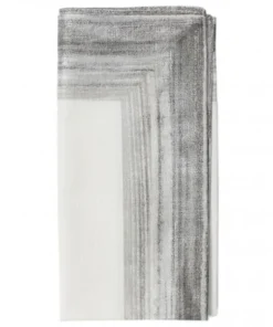 Bodrum THE TABLE CORNICE NAPKIN PLATINUM | SET OF 4
