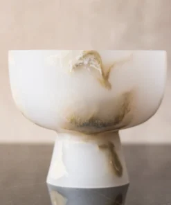 CDMX Design COPAL RESIN PEDESTAL BOWLS