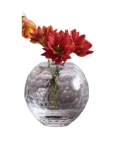 Beatriz Ball THE HOME FACETED BUD VASE | CLEAR | ROUND