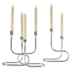Kiyasa/Twig CANDLELIGHT MASINI CANDLEHOLDER SET | SILVER PLATED