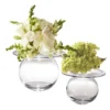 Global Views WATER DROP VASES | CLEAR -