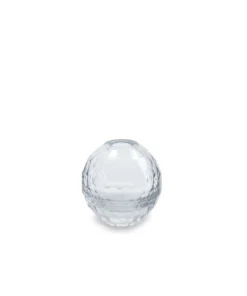 Beatriz Ball THE HOME FACETED BUD VASE | CLEAR | ROUND 6 Beatriz Ball THE HOME FACETED BUD VASE | CLEAR | ROUND