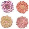 Kim Seybert DAHLIA COASTER SET