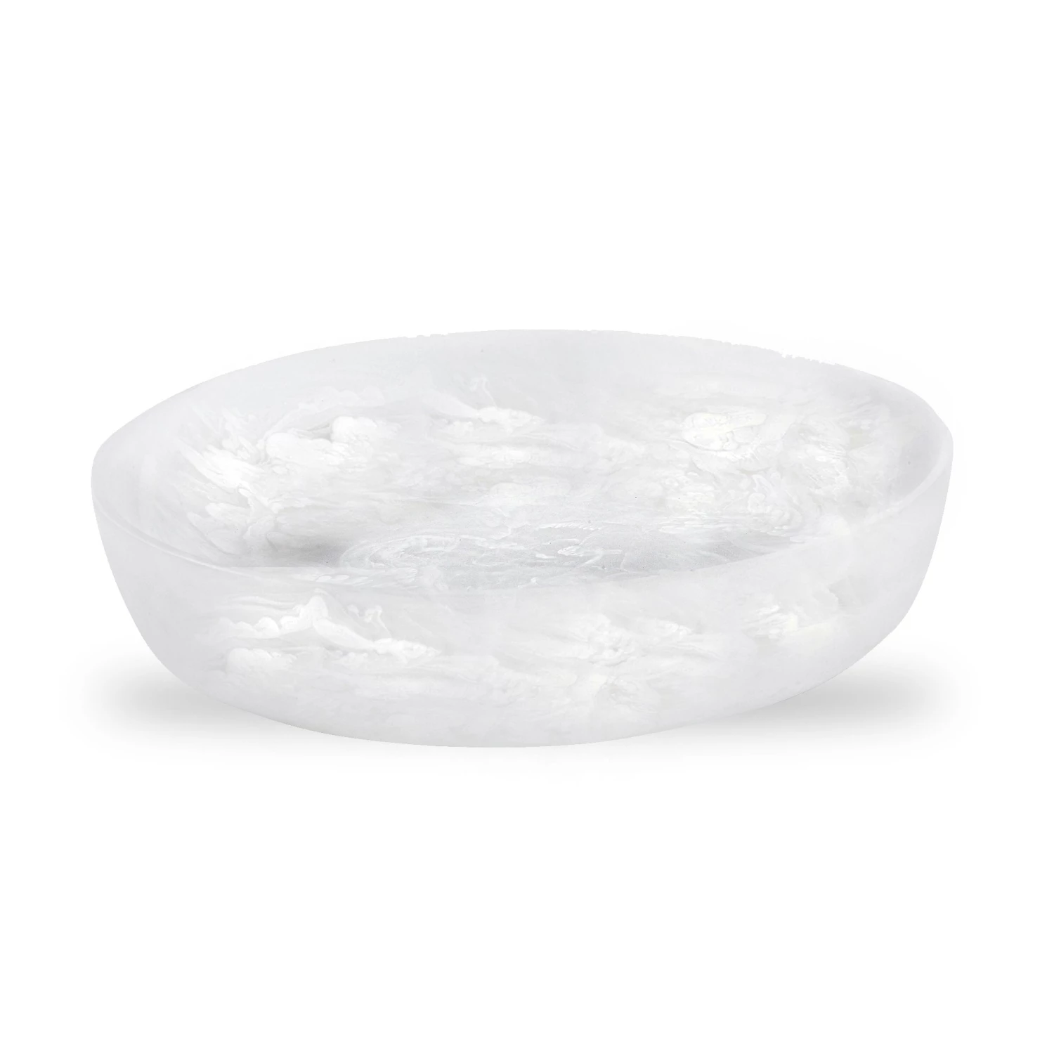 Nashi Home SERVING SWIRL RESIN ROUND BOWL | WHITE | VARIOUS SIZES 3 Nashi Home SERVING SWIRL RESIN ROUND BOWL | WHITE | VARIOUS SIZES