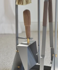 ELDVARM EMMA FIREPLACE TOOL SET PARIS GREY