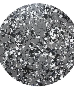 Kim Seybert SPLASH PLACEMAT BLACK & GREY