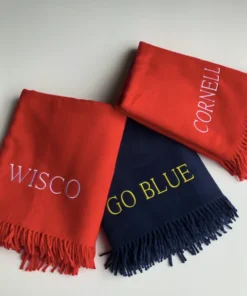 A Soft Idea THE HOME COLLEGE THROW BLANKET | VARIOUS