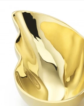 Mary Jurek SERVING BUTTERFLY BOWL GOLD 3 Mary Jurek SERVING BUTTERFLY BOWL GOLD