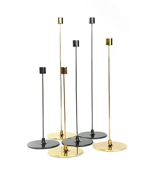 Gentner Design CANDLELIGHT PIN CANDLESTICKS | SET 3 | DARKENED BRASS 2 Gentner Design CANDLELIGHT PIN CANDLESTICKS | SET 3 | DARKENED BRASS