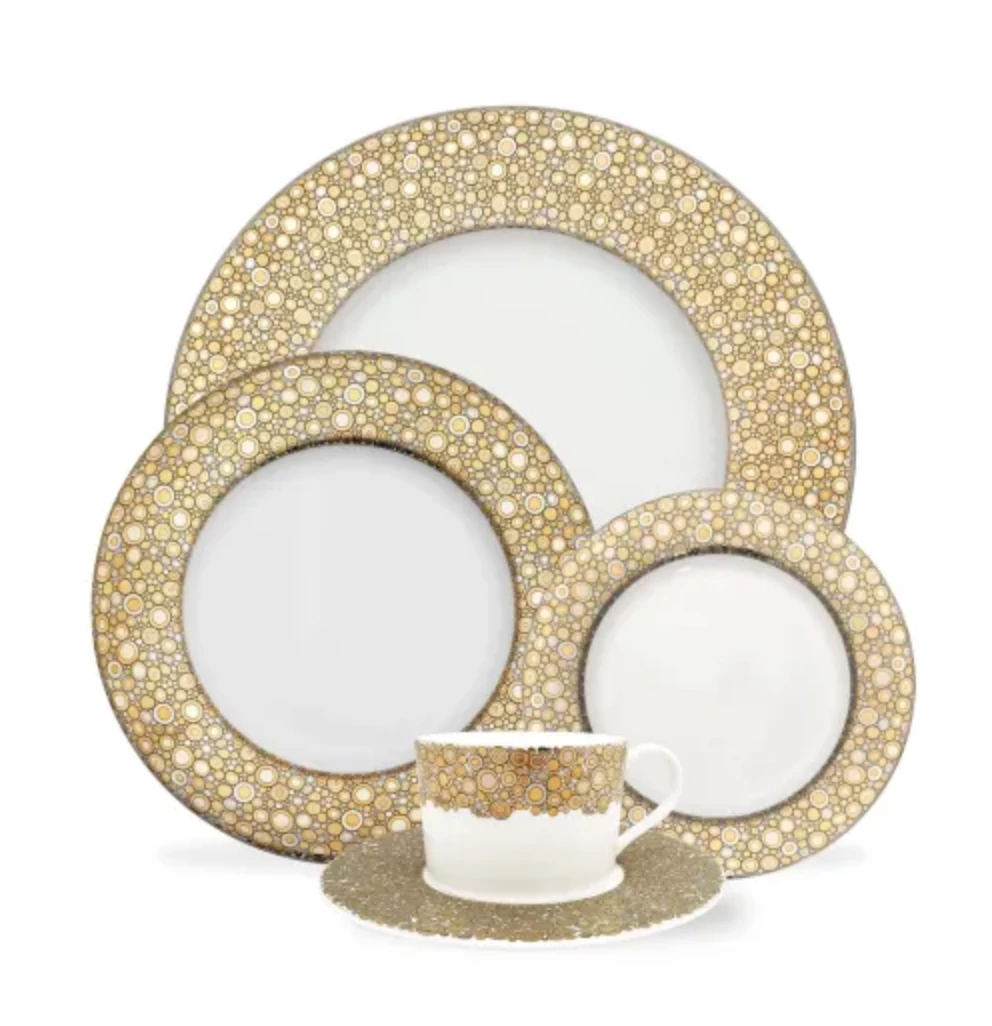 Caskata ELLINGTON SHIMMER | GOLD & PLATINUM THE TABLE 1 Caskata ELLINGTON SHIMMER | GOLD & PLATINUM THE TABLE