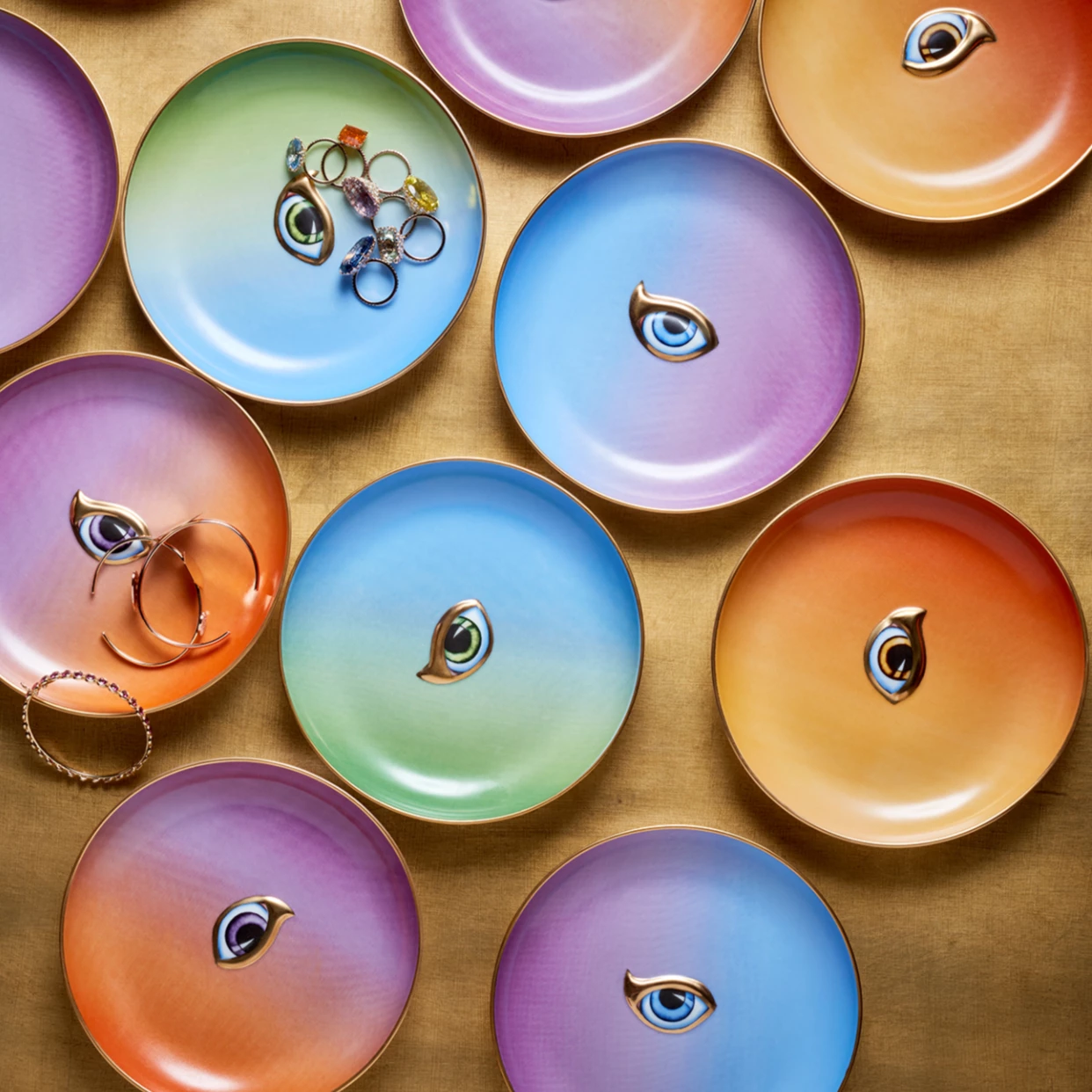 LITO CANAPÈ PLATE SET 4 PIECE | L'OBJET 1 LITO CANAPÈ PLATE SET 4 PIECE | L'OBJET