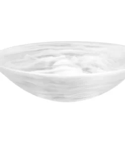 Nashi Home SWIRL RESIN EVERYDAY BOWL WHITE