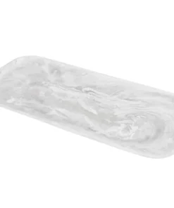Nashi Home SWIRL RESIN RECTANGLE PLATTER