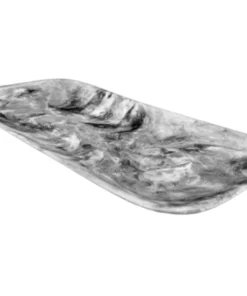 Nashi Home SWIRL RESIN RECTANGLE PLATTER