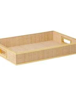 THE HOME COLETTE CANE TRAY | AERIN 7 THE HOME COLETTE CANE TRAY | AERIN