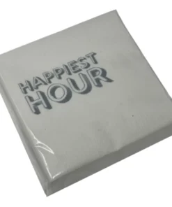 Print Appeal COCKTAIL NAPKIN PACK | HAPPIEST HOUR WINE & BAR