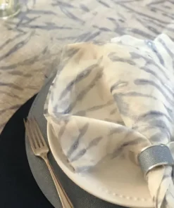 Bodrum BAMBOO NAPKIN SILVER