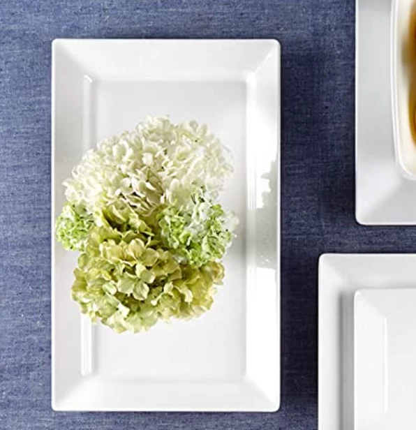 Q Squared THE SUMMER SHOP DIAMOND MELAMINE RECTANGLE PLATTER 2 Q Squared THE SUMMER SHOP DIAMOND MELAMINE RECTANGLE PLATTER