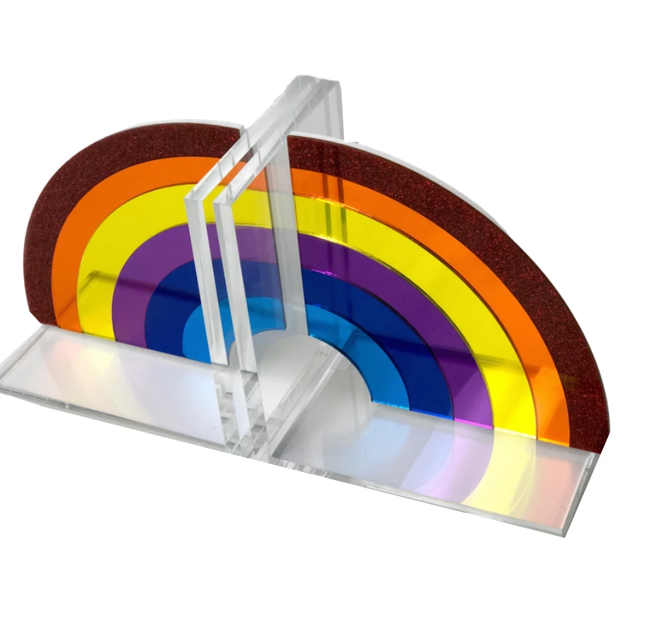 EYE CANDY RAINBOW BOOKENDS | ORIGINAL 3 EYE CANDY RAINBOW BOOKENDS | ORIGINAL