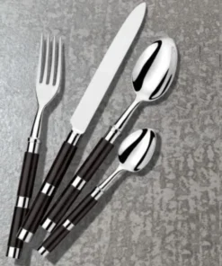 Alain Saint-Joanis CARLA 5-PIECE FLATWARE | EBONY