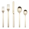 STILE ICE 5 PIECE FLATWARE | CHAMPAGNE | MEPRA