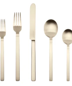 STILE ICE 5 PIECE FLATWARE | CHAMPAGNE | MEPRA