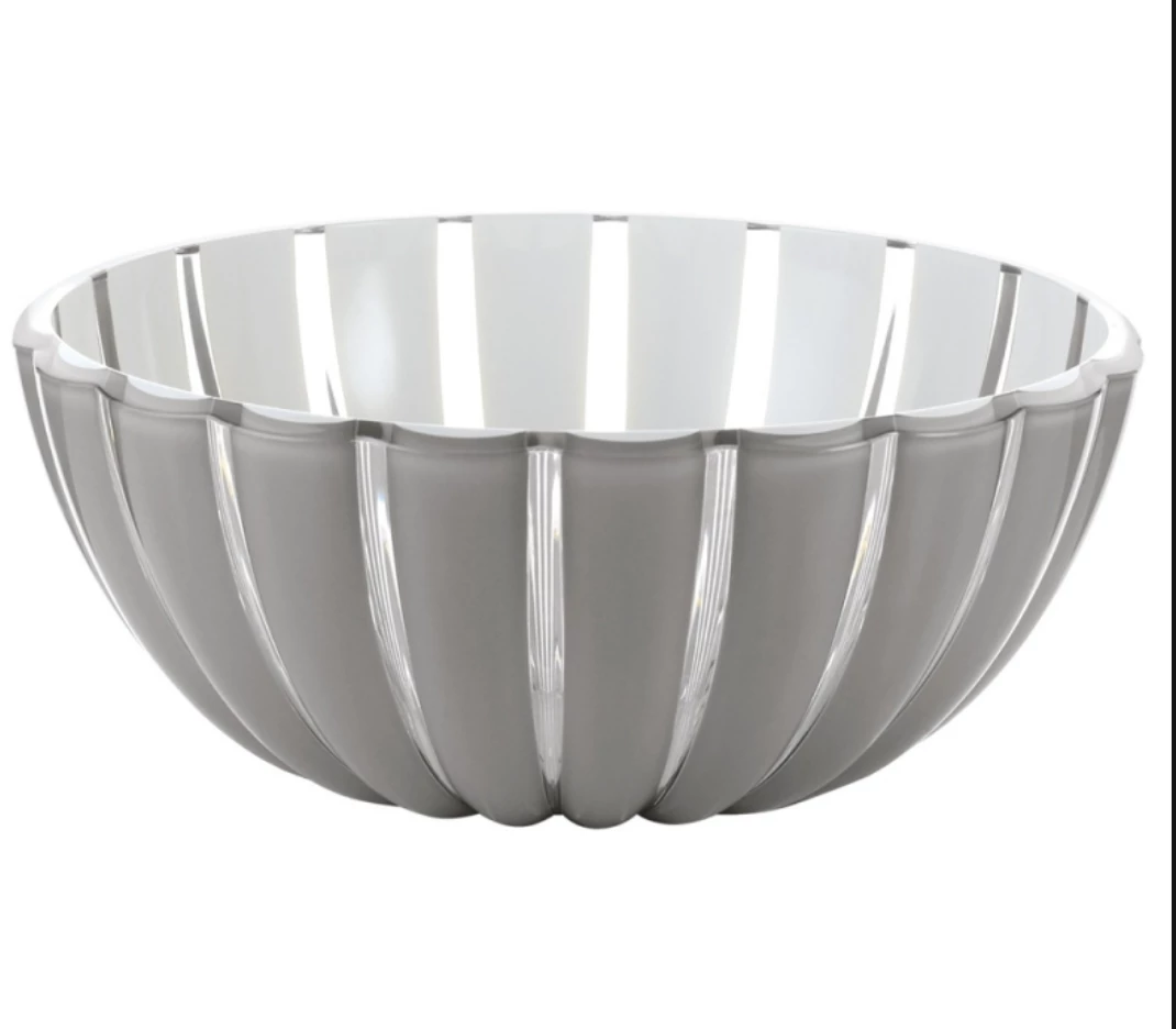 Guzzini THE SUMMER SHOP GLAZE BOWLS GREY 2 Guzzini THE SUMMER SHOP GLAZE BOWLS GREY