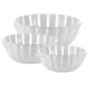 Guzzini THE SUMMER SHOP GLAZE BOWLS WHITE