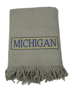 A Soft Idea COLLEGE SPIRIT THROW | DOUBLE FRAME | CH EXCLUSIVE THE HOME
