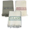 A Soft Idea COLLEGE SPIRIT THROW | DOUBLE FRAME | CH EXCLUSIVE THE HOME