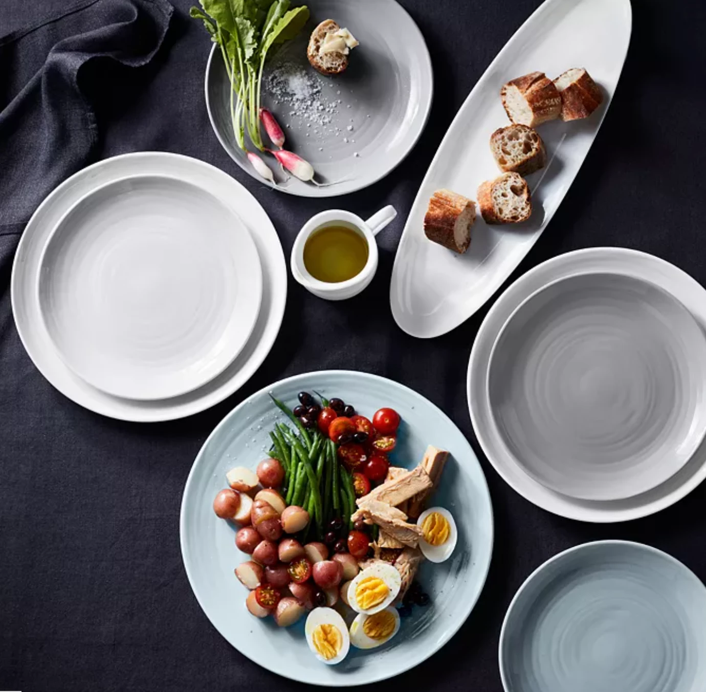 ORIGINE GREY | BERNARDAUD THE TABLE 2 ORIGINE GREY | BERNARDAUD THE TABLE