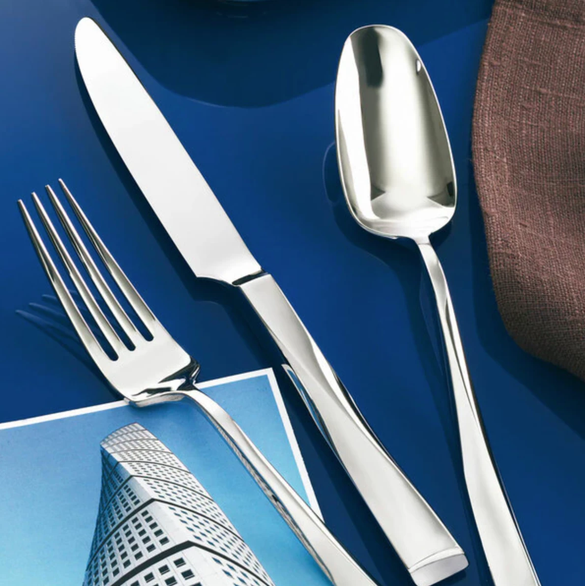 Rosenthal & Sambonet USA TWIST 5 PIECE FLATWARE | SAMBONET 2 Rosenthal & Sambonet USA TWIST 5 PIECE FLATWARE | SAMBONET
