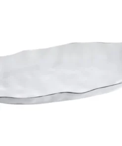 Pampa Bay HANDLE DEEP SERVING PLATTER SILVER