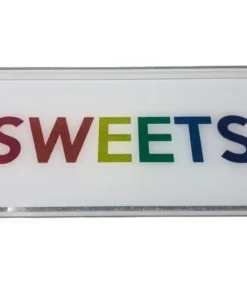 EYE CANDY RAINBOW SWEETS TRAY EYE CANDY ACRYLIC By CH