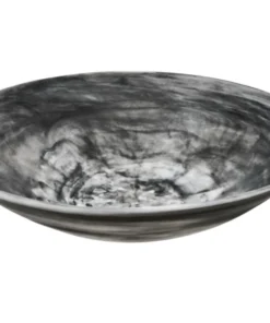 Nashi Home SWIRL RESIN EVERYDAY BOWL BLACK 7 Nashi Home SWIRL RESIN EVERYDAY BOWL BLACK