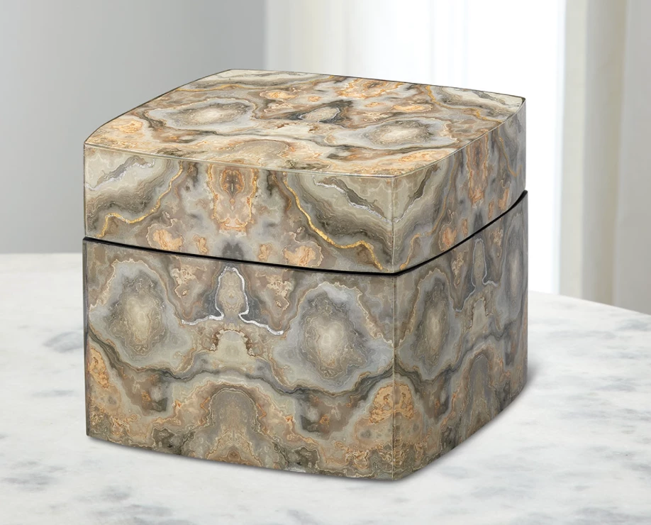 Jamie Young Company SHAYLA BLOTTED INK BOX THE HOME 3 Jamie Young Company SHAYLA BLOTTED INK BOX THE HOME