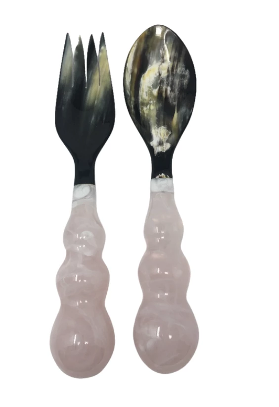 Lily Juliet MARDI GRAS RESIN SERVERS WHITE SERVING 1 Lily Juliet MARDI GRAS RESIN SERVERS WHITE SERVING