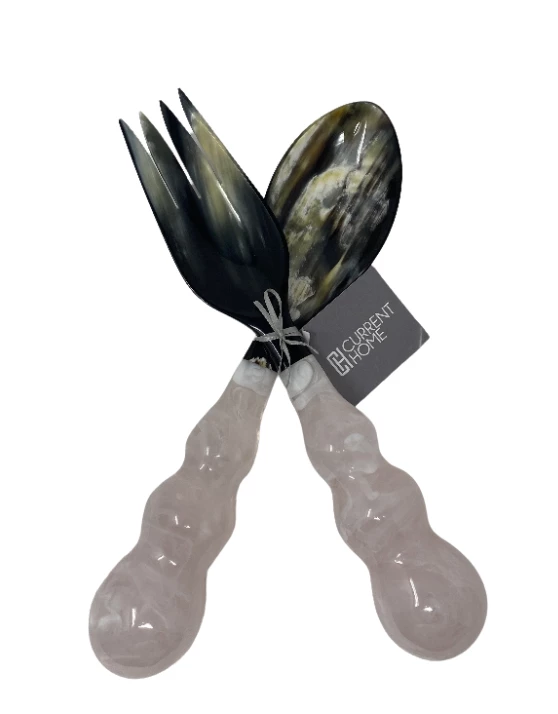 Lily Juliet MARDI GRAS RESIN SERVERS WHITE SERVING 3 Lily Juliet MARDI GRAS RESIN SERVERS WHITE SERVING