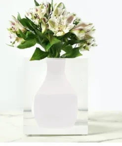 JR William THE HOME HOGAN BUD VASE | HAMPTON WHITE
